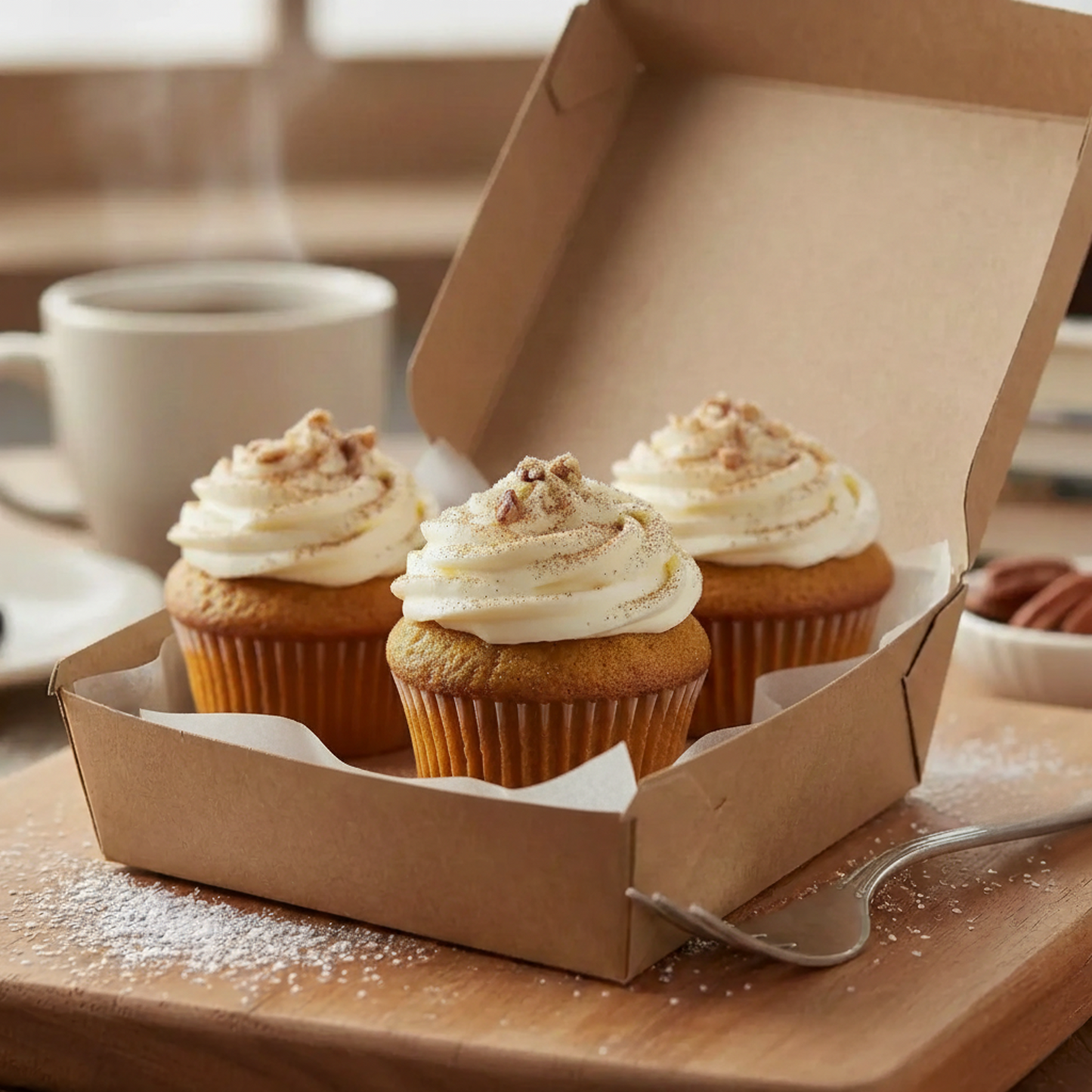 Pumpkin Spice Cupcake Set