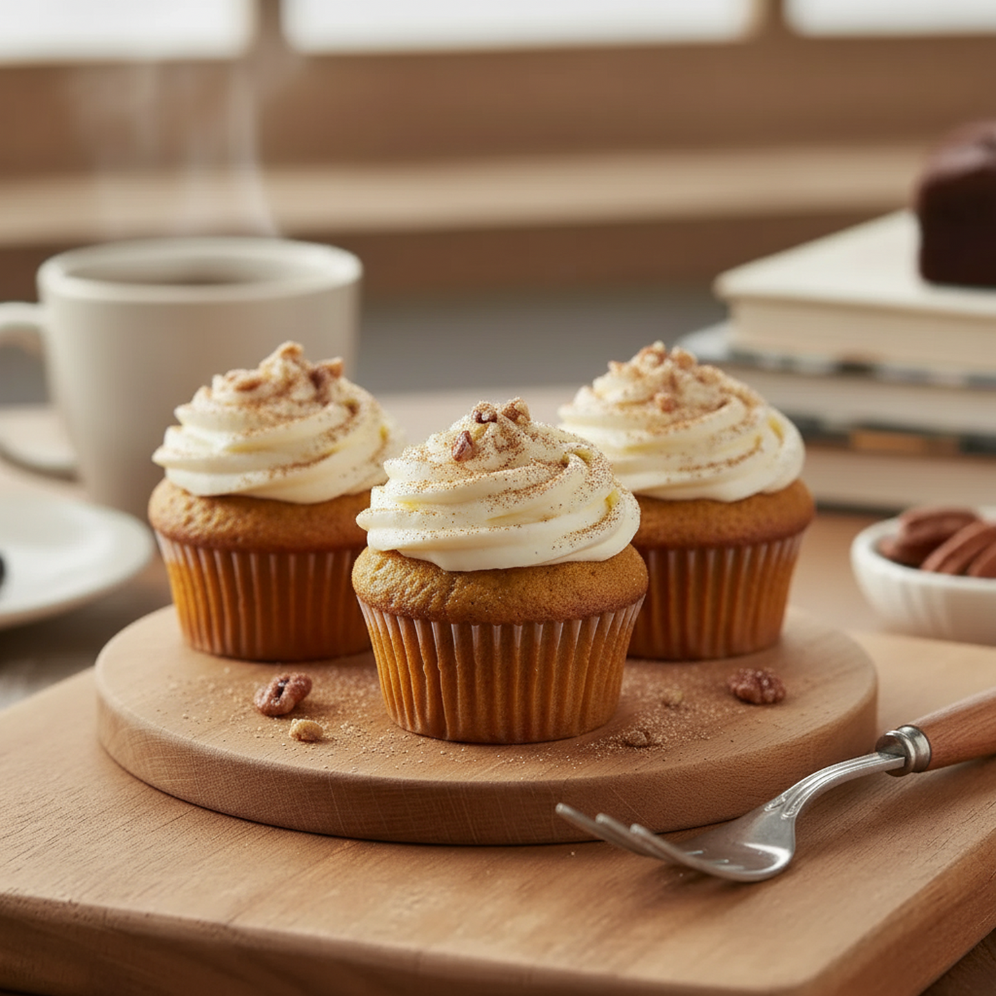 Pumpkin Spice Cupcake Set