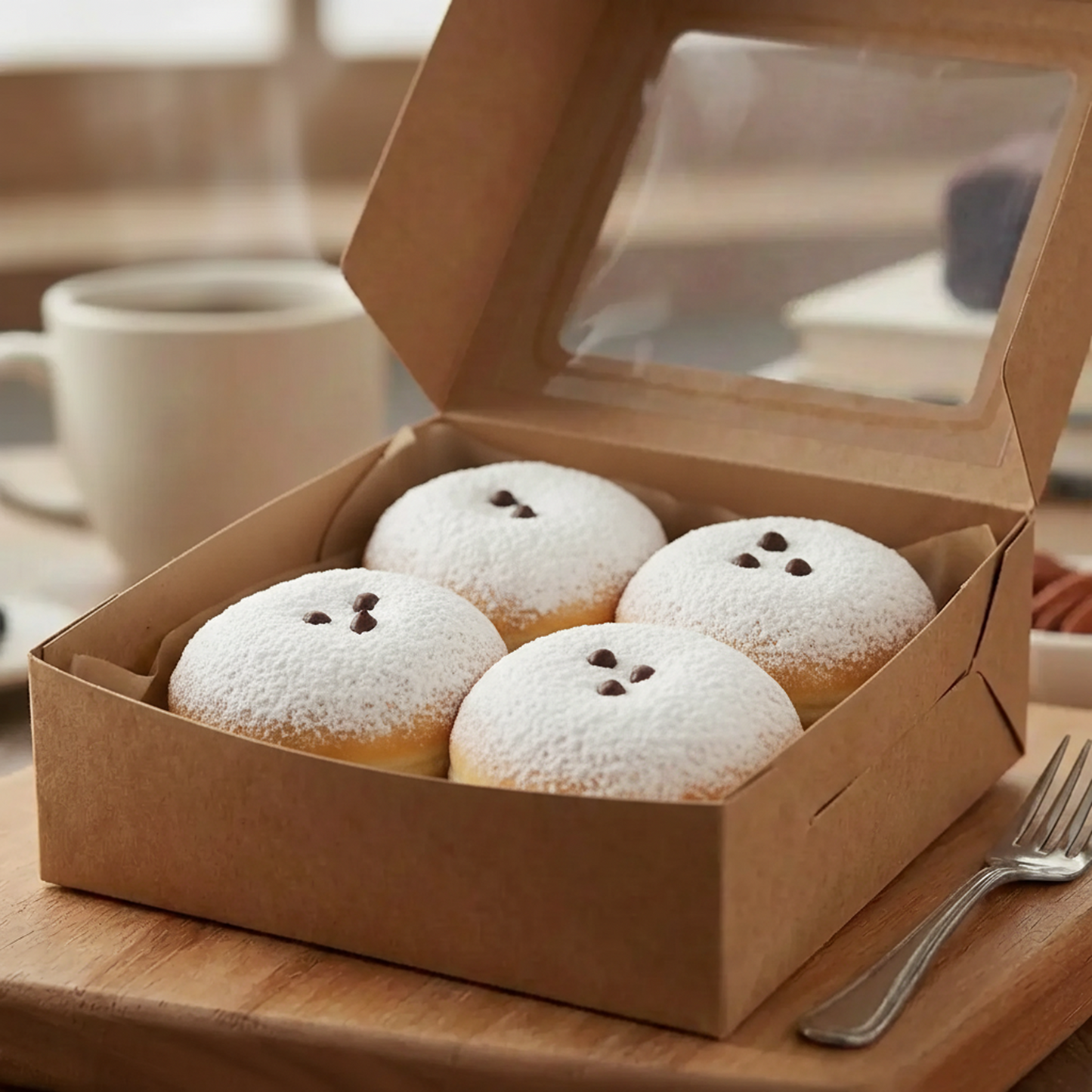 Ghost Marshmallow Donuts