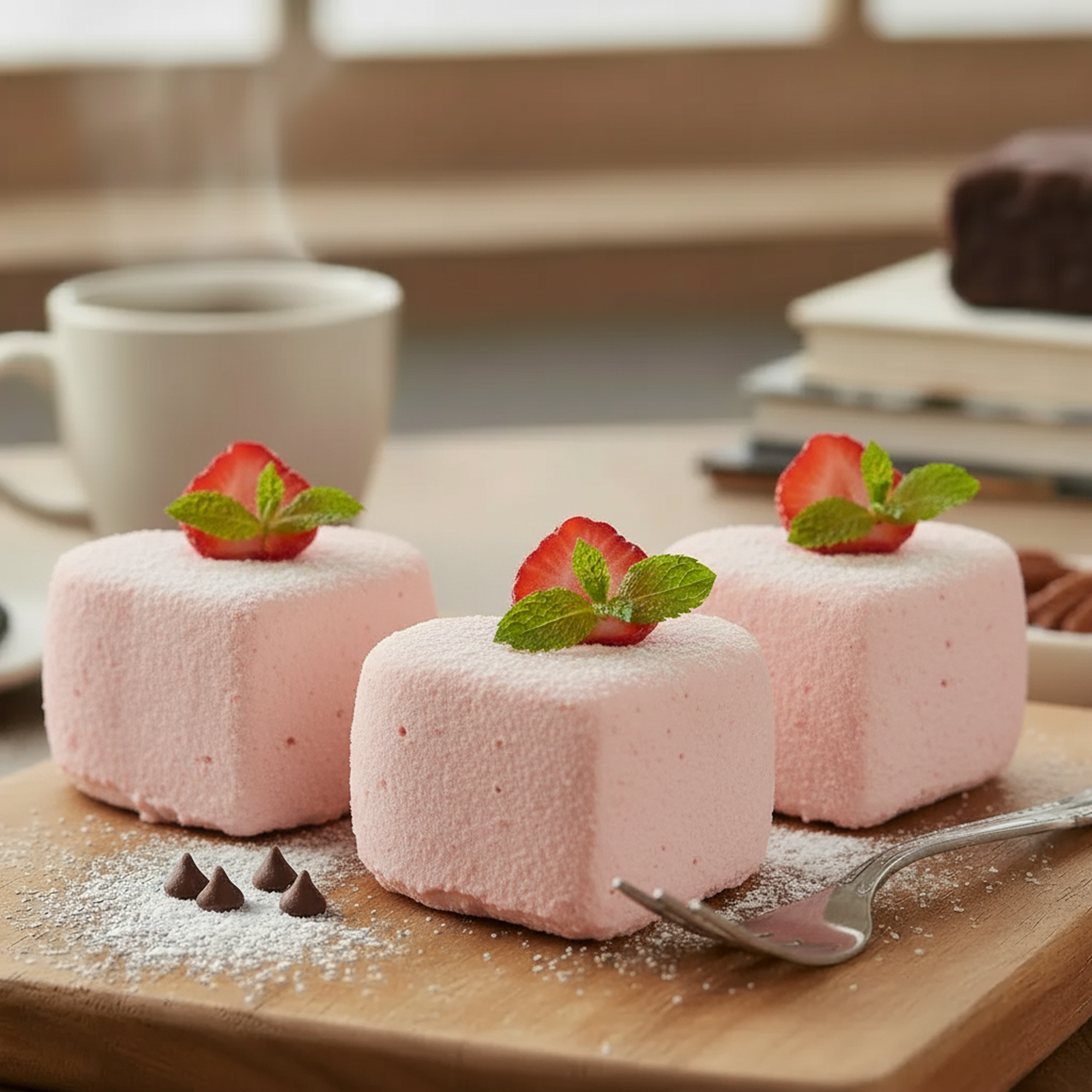 Strawberry Mousse Cake