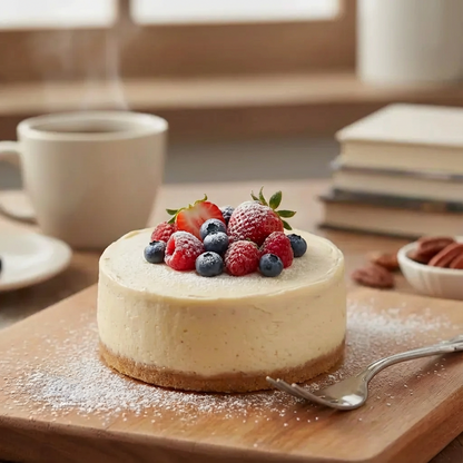 Mini Cheesecake with Fresh Berries
