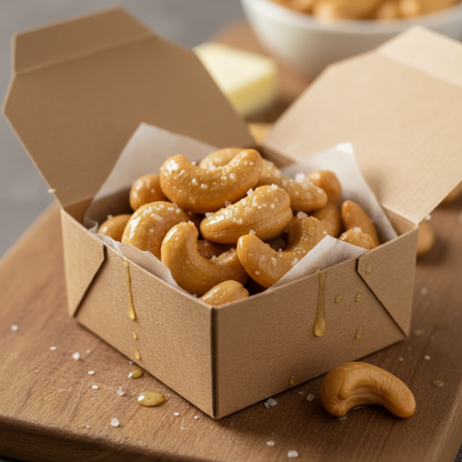 Roasted Cashews with Butter